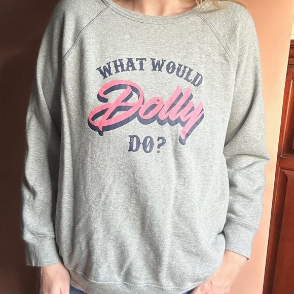 Draper James Dolly Parton Sweatshirt 1X - Picture 1 of 7